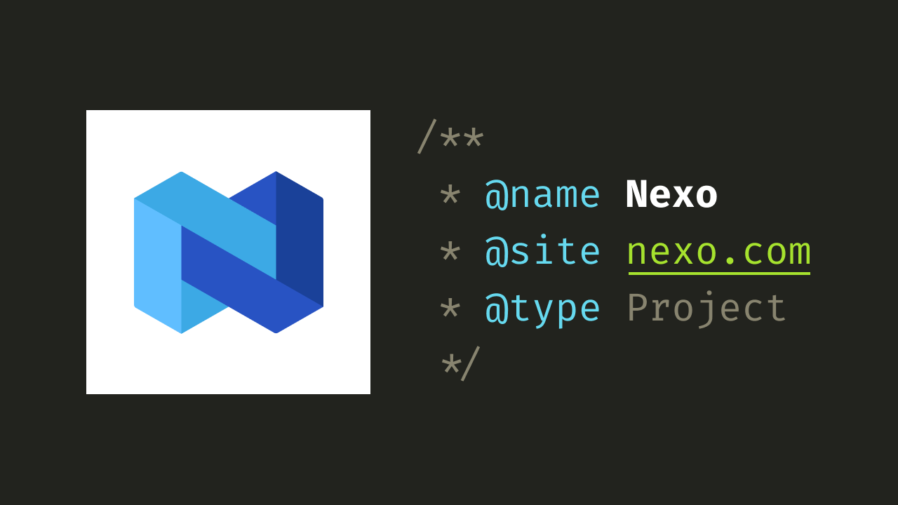 Nexo • Projects by Hristiyan Dodov